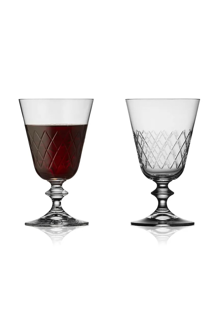 Set čaša za vino Lyngby Eaton 260 ml 2-pack transparentna 36236