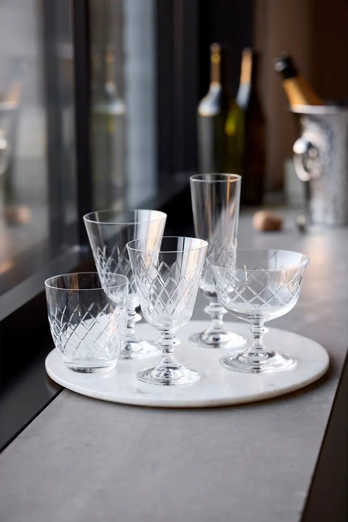 Set čaša za vino Lyngby Eaton 260 ml 2-pack transparentna 36236