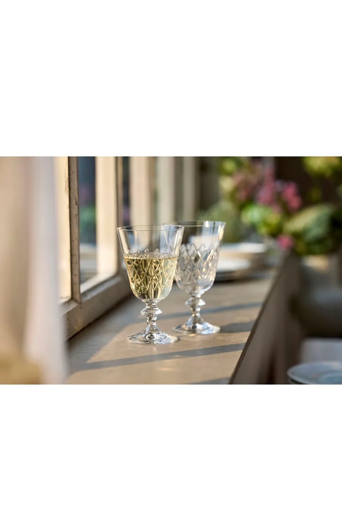 Set čaša za vino Lyngby Eaton 230 ml 2-pack 36238 transparentna