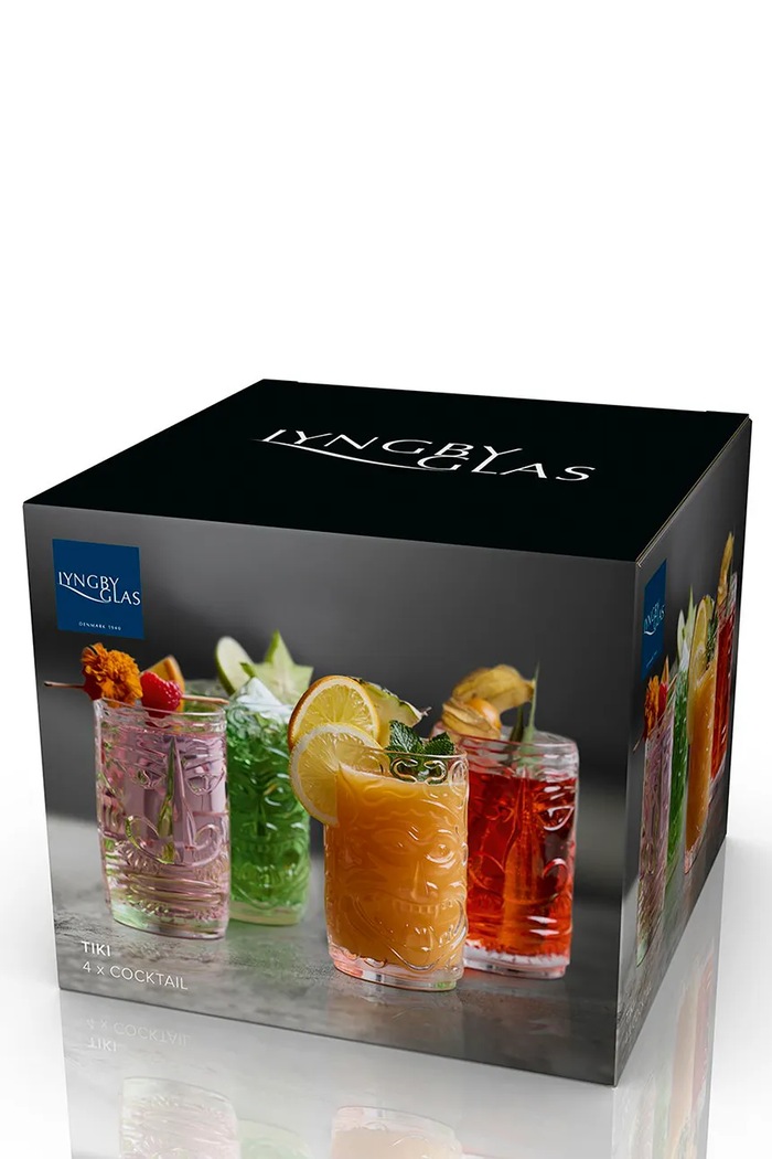 Sada sklenic na nápoje Lyngby Tiki 450 ml 4-pack 33783