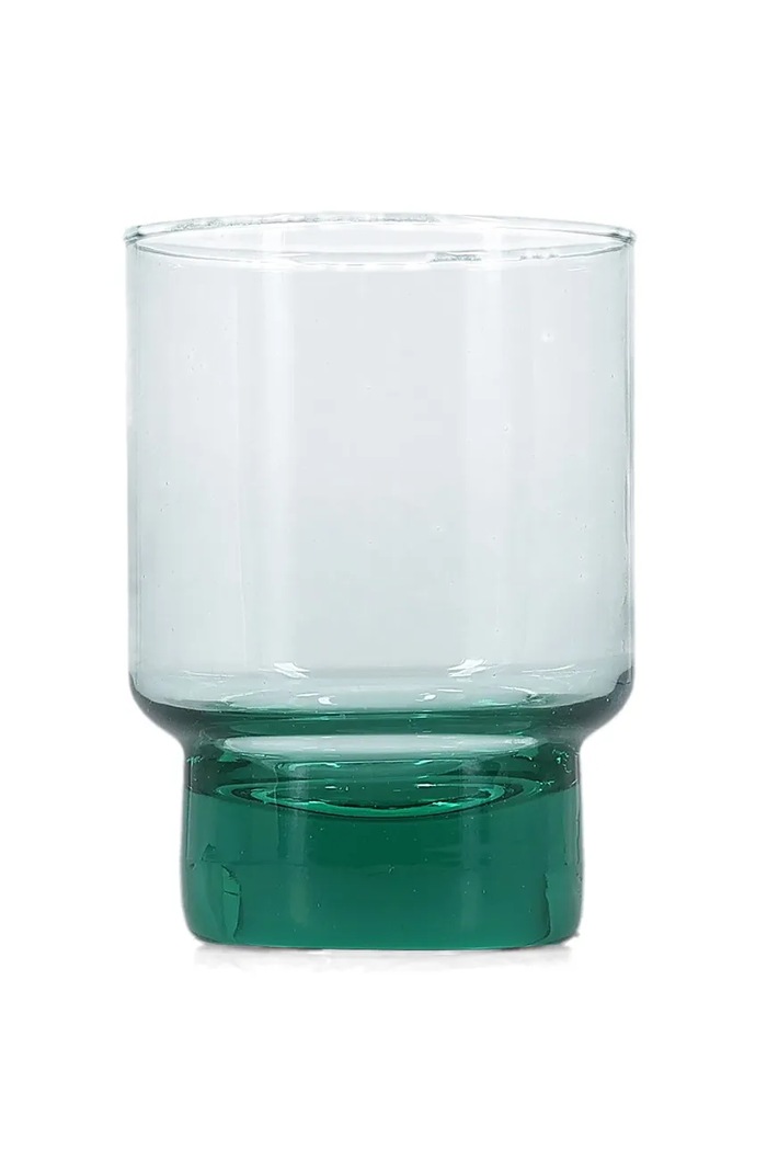 BonBistro komplet kozarcev iz barvanega stekla 370 ml turkizna 614315