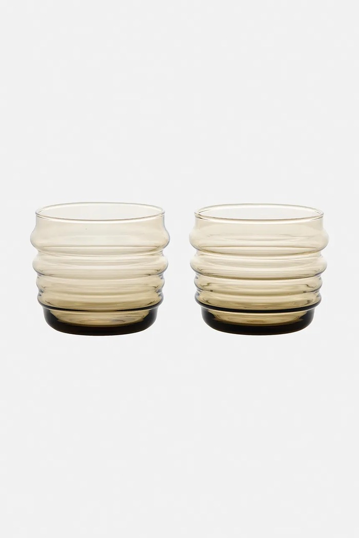 Marimekko zestaw szklanek ze szkła barwionego 200 ml beżowy 075882.800