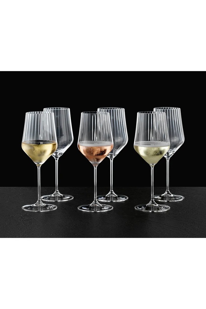 Nachtmann komplet kozarcev na peclju za vino iz kristalnega stekla 490 ml transparentna 105997