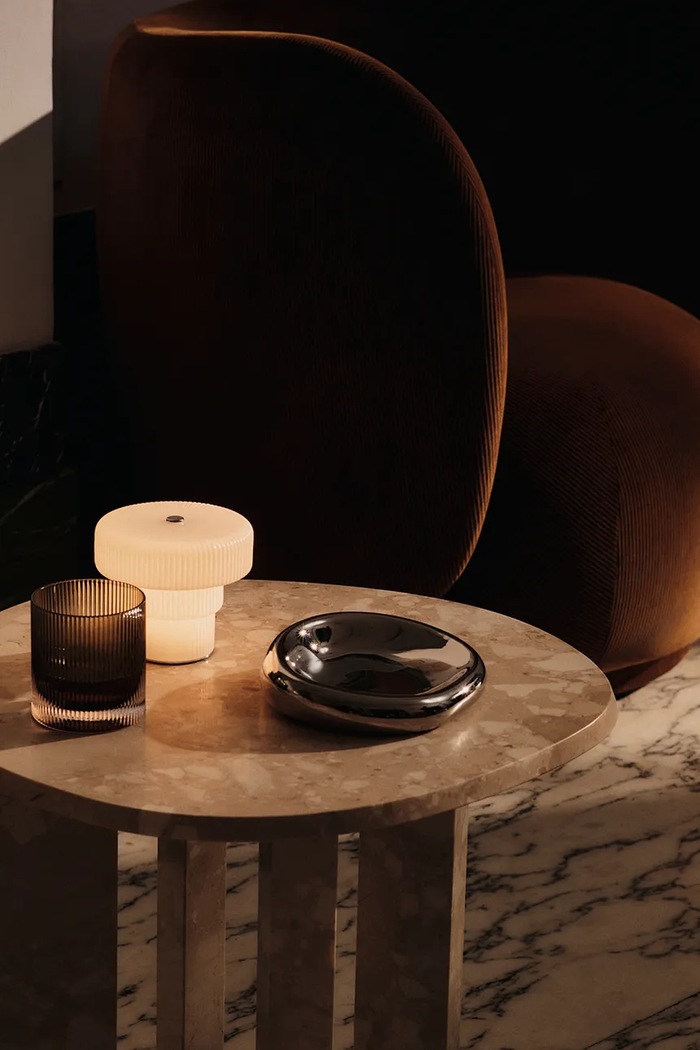 Kuchnia i bar Ferm Living Zestaw szklanek ze szkła 1104270637 szary