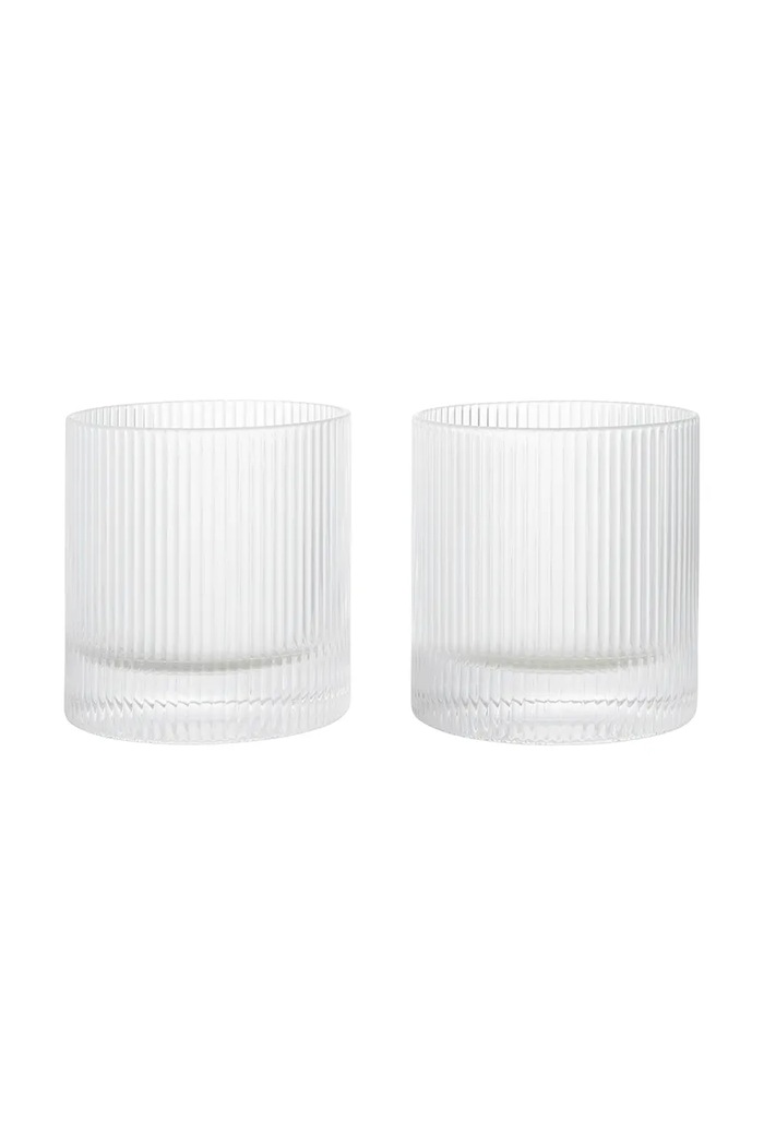 Ferm Living Szklanka ze szkła transparentny 1104270635