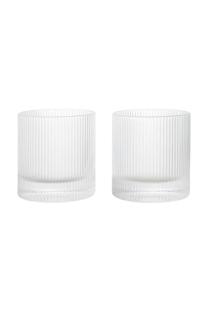 Ferm Living Szklanka ze szkła transparentny 1104270635