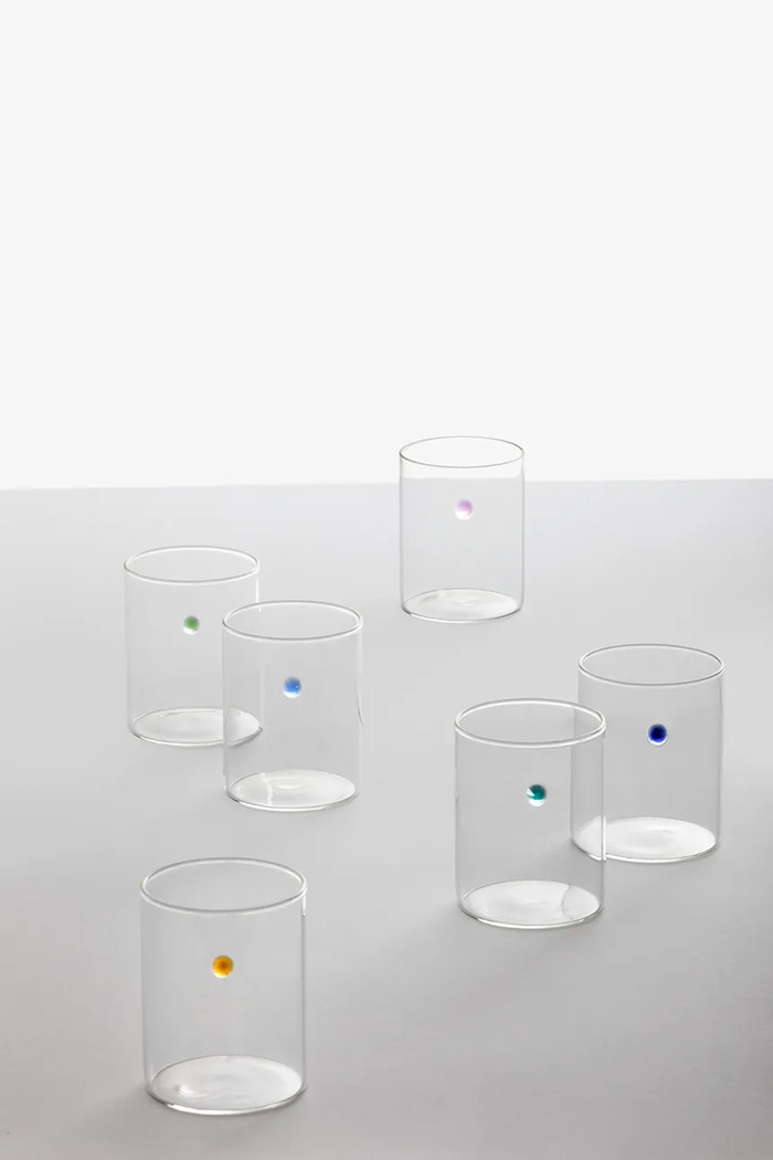 Ichendorf Milano Zestaw szklanek ze szkła borokrzemianowego Soleils 300 ml 9350674 transparentny AA00