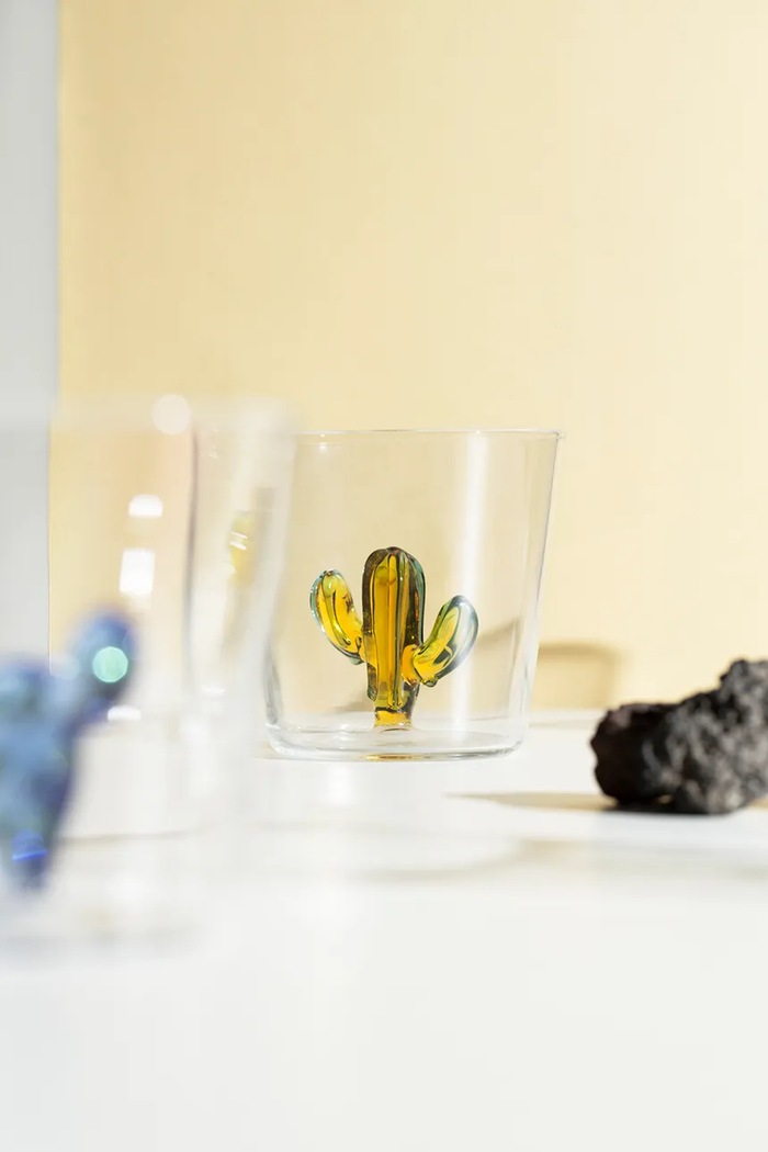 Zestaw szklanek ze szkła borokrzemianowego Desert Plants 300 ml Ichendorf Milano 009352099S multicolor