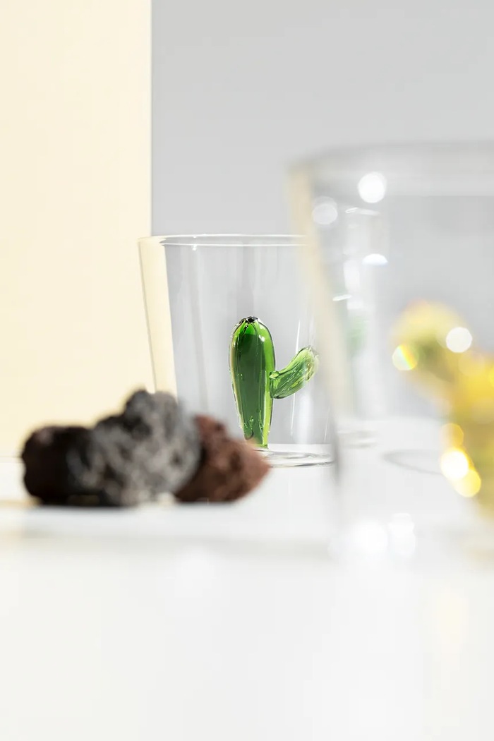 Zestaw szklanek ze szkła borokrzemianowego Desert Plants 300 ml Ichendorf Milano multicolor 009352099S