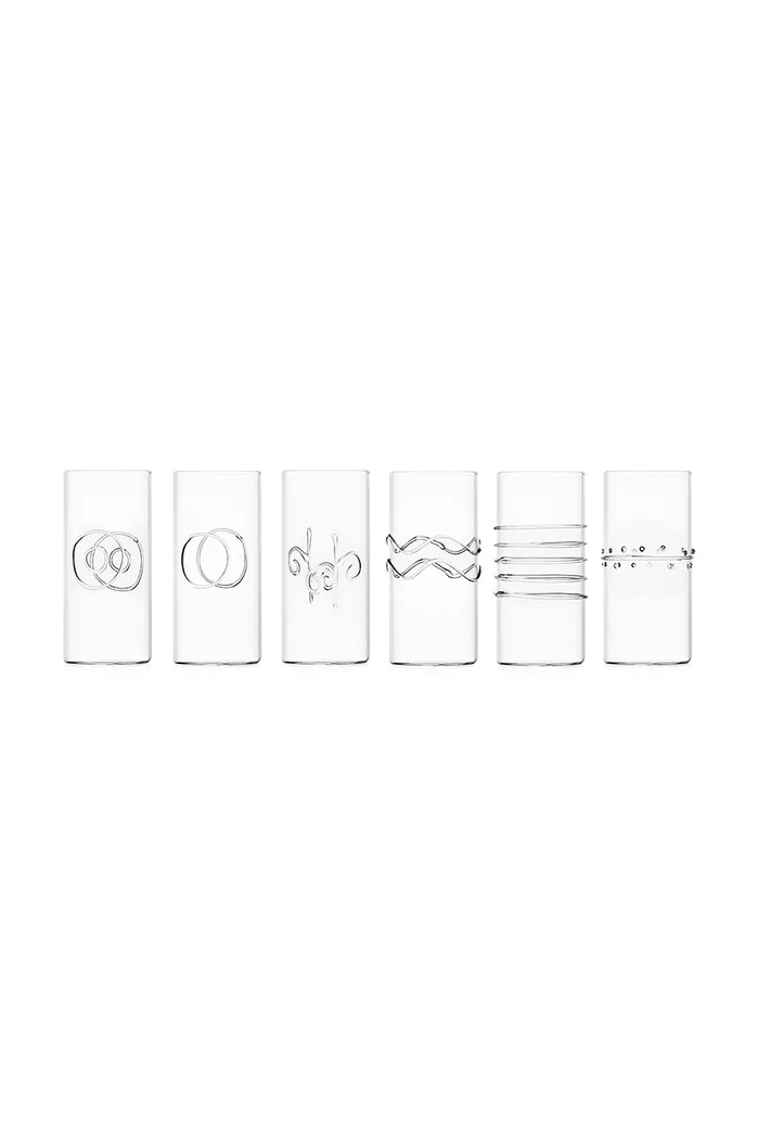 Ichendorf Milano Zestaw szklanek ze szkła borokrzemianowego Deco 400 ml transparentny 9312301