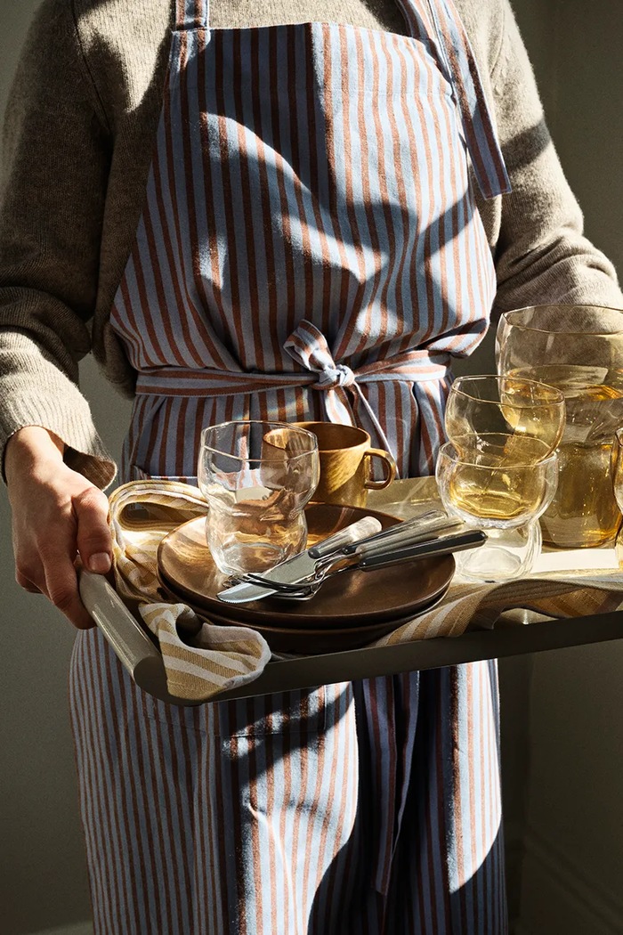 Szklanka ze szkła dmuchanego Limfjord 350 ml Broste Copenhagen 14496224 transparentny