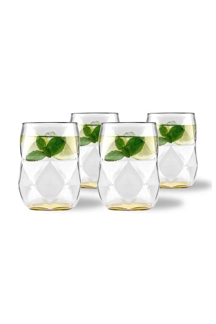 Vialli Design zestaw szklanek ze szkła borokrzemianowego 450 ml transparentny 32170