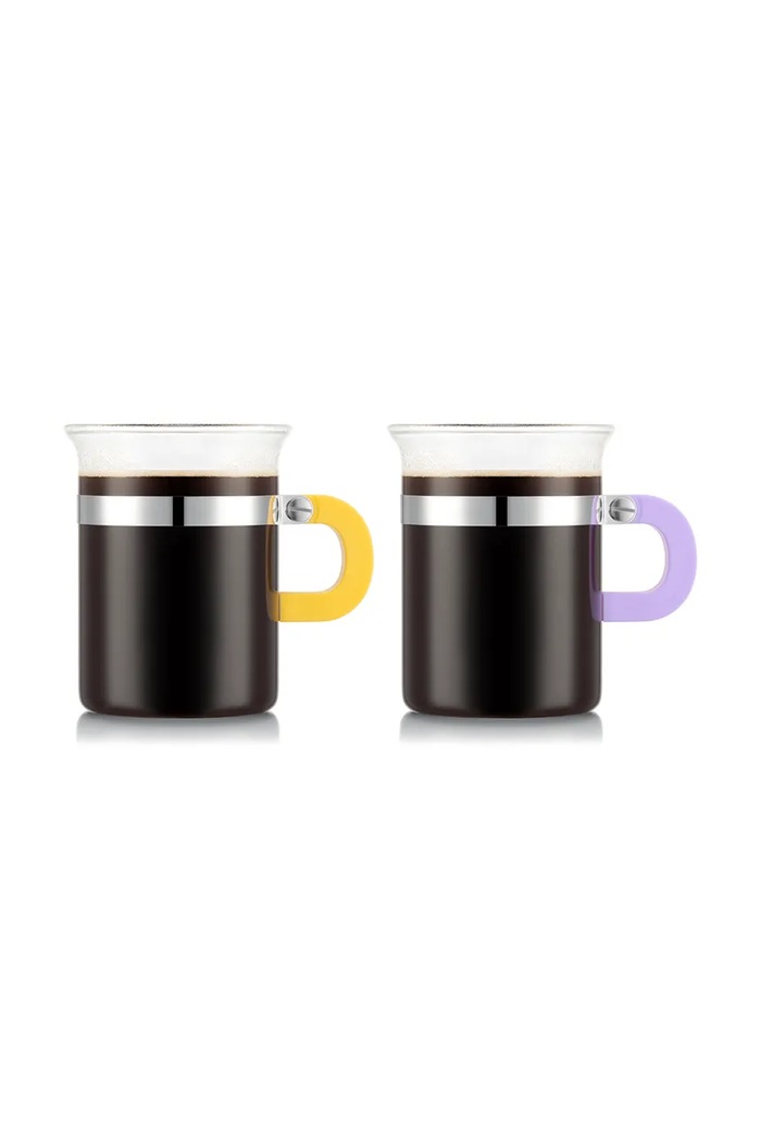 Bodum set de pahare din sticlă borosilicată MoMA Chambord 0,3 l multicolor 4942.876.38.MOMA