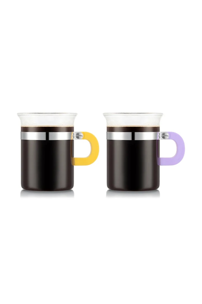 Bodum set de pahare din sticlă borosilicată MoMA Chambord 0,3 l multicolor 4942.876.38.MOMA