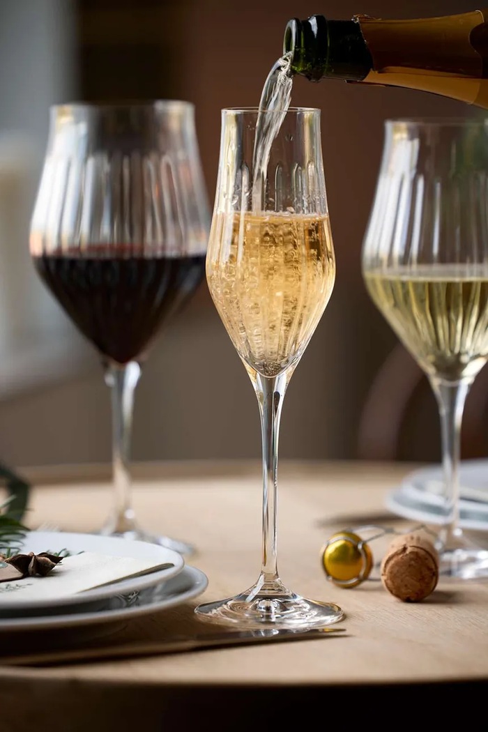 Lyngby Glas zestaw kieliszków do wina ze szkła kryształowego 550 ml 37049 transparentny