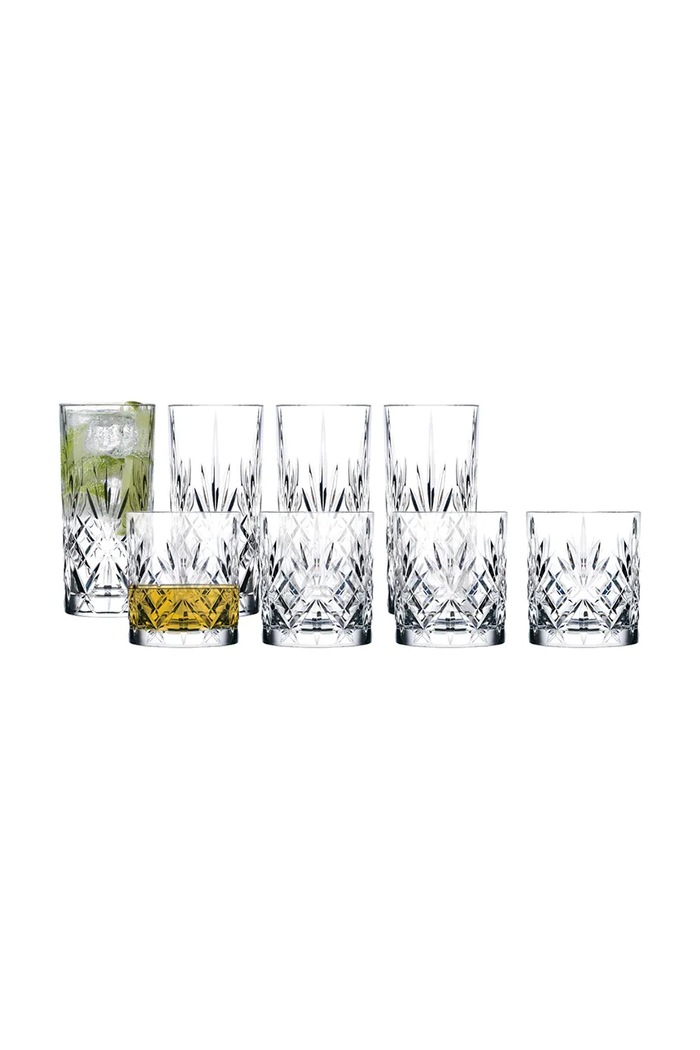 Lyngby Glas zestaw szklanek do whiskey ze szkła kryształowego transparentny 36058
