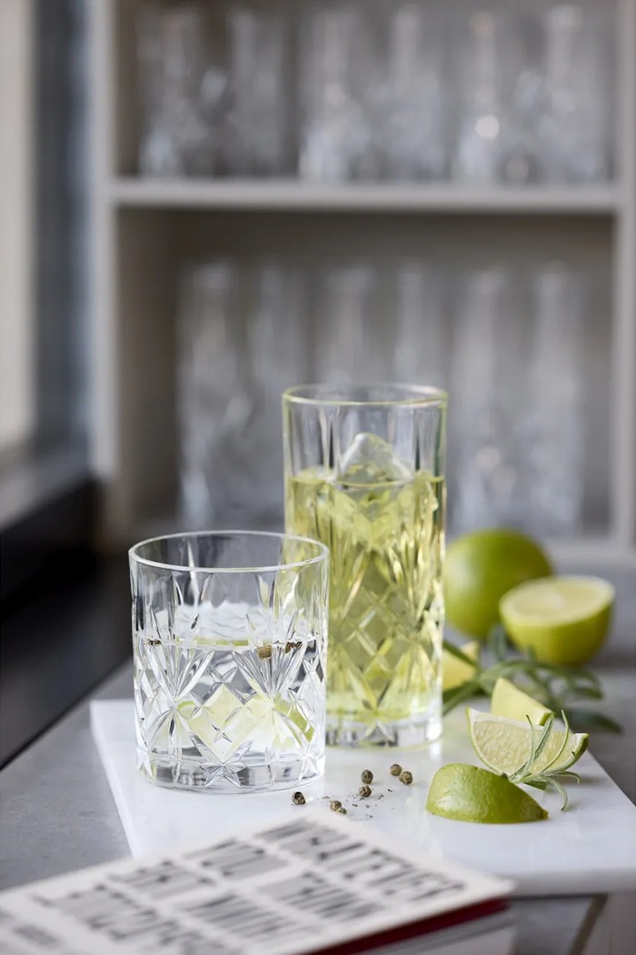 Kuchnia i bar Lyngby Glas zestaw szklanek do whiskey ze szkła kryształowego 36058 transparentny