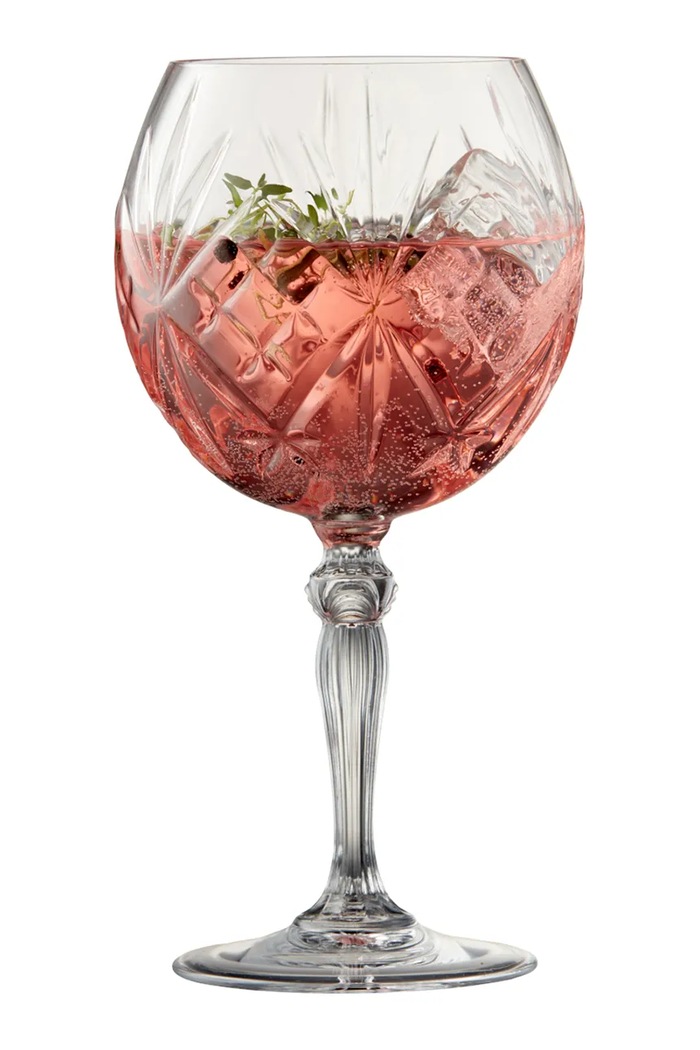 Kuchnia i bar Lyngby Glas zestaw kieliszków do drinków ze szkła kryształowego 650 ml 33654. transparentny