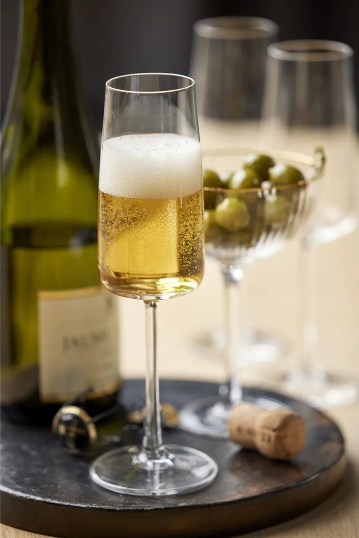Lyngby Glas zestaw kieliszków do szampana ze szkła kryształowego 300 ml 12268 transparentny