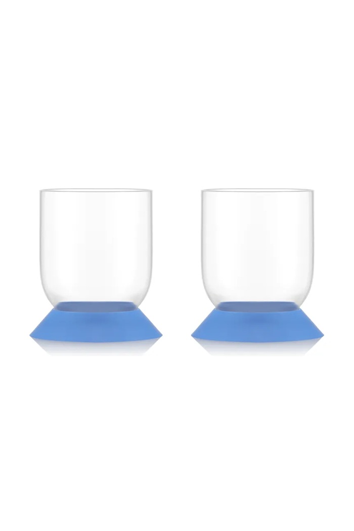 Bodum zestaw szklanek ze szkła borokrzemianowego 0,21 l niebieski 10212.22.MOMA