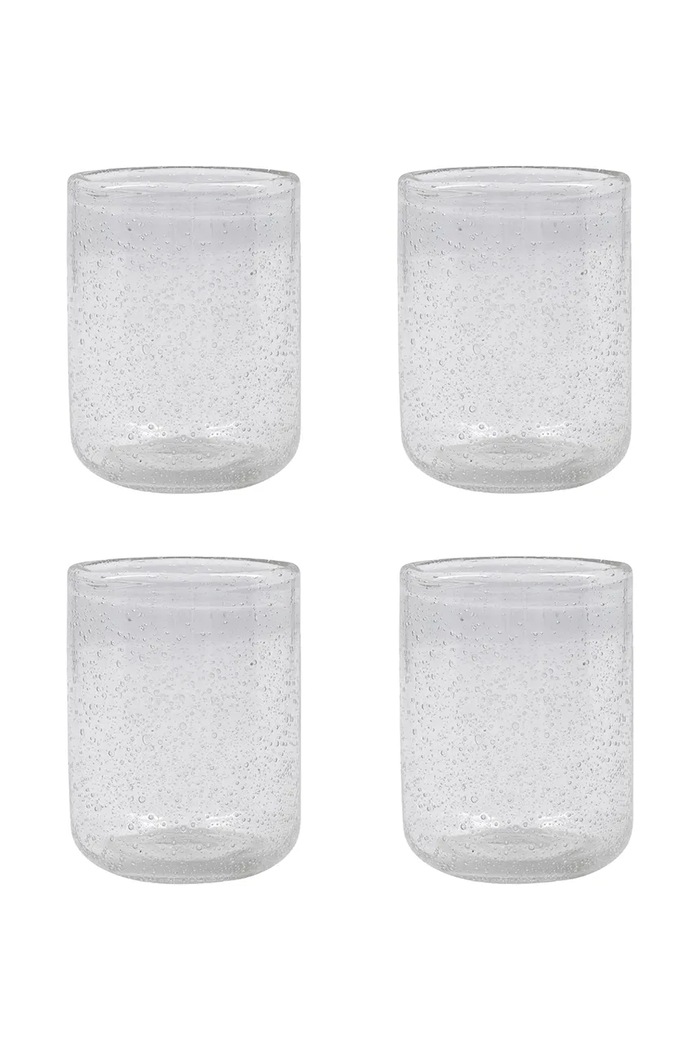 House Doctor zestaw szklanek ze szkła 400 ml transparentny 202100701