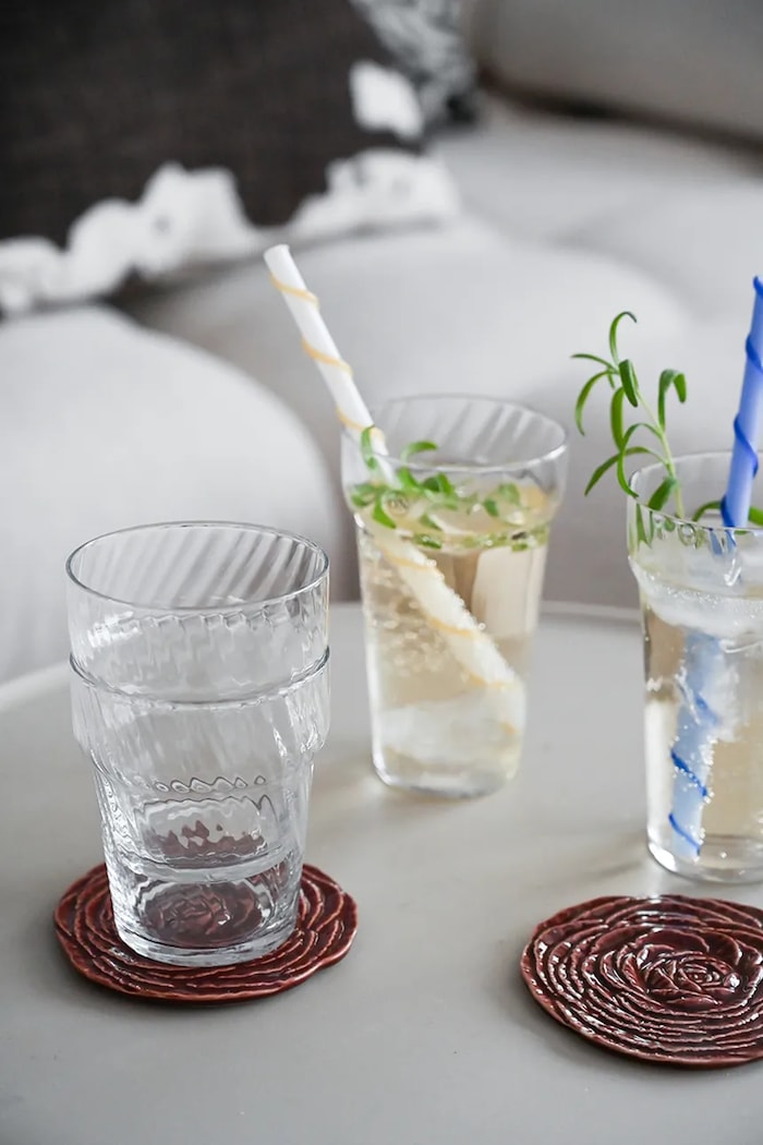Kuchnia i bar Byon zestaw szklanek ze szkła dmuchanego 430 ml 5281602900 transparentny