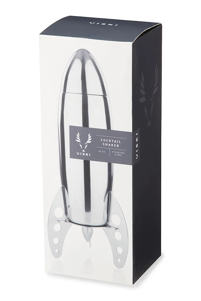 Kuchnia i bar Viski shaker do koktajli ze stali nierdzewnej 230 ml V2809 srebrny