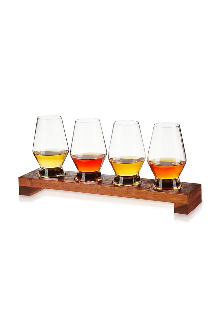Viski zestaw szklanek do whiskey ze szkła 230 ml V10857 transparentny AA00