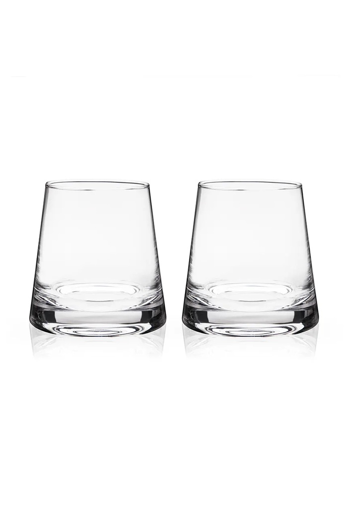 Viski zestaw szklanek do whiskey ze szkła 230 ml transparentny V10893