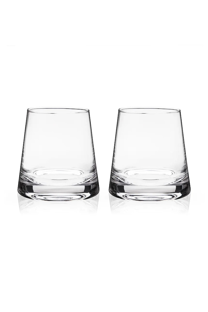 Viski zestaw szklanek do whiskey ze szkła 230 ml transparentny V10893