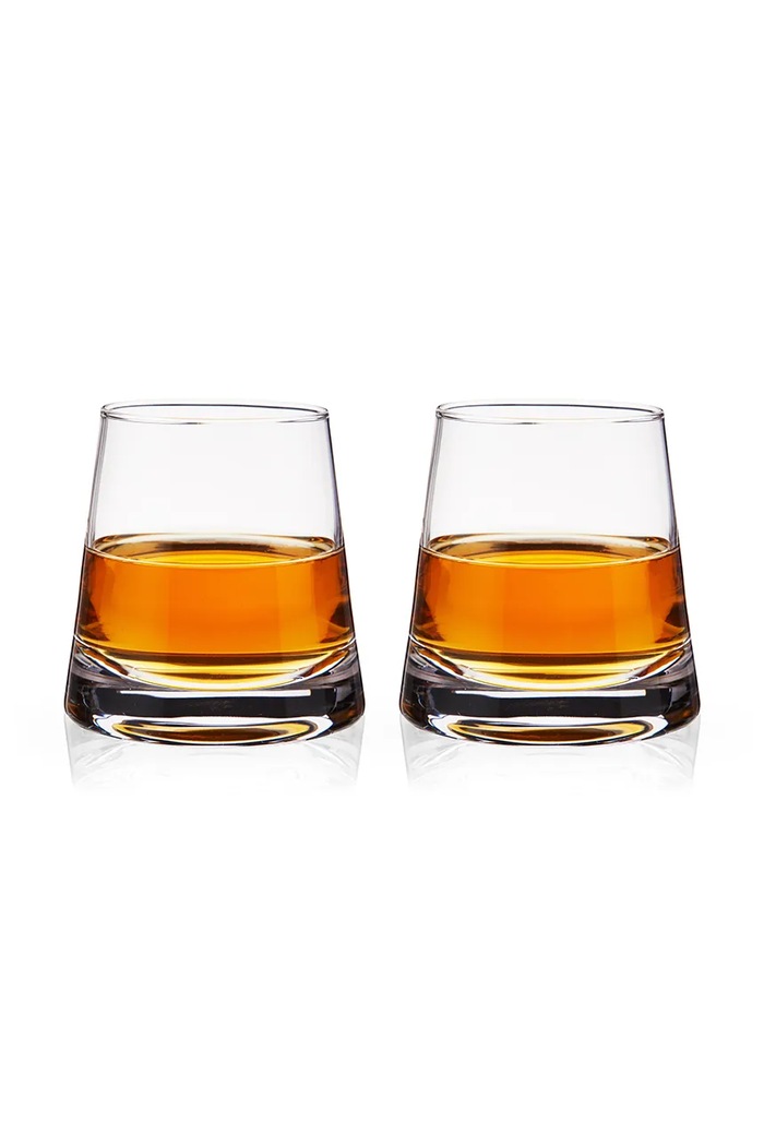 Viski zestaw szklanek do whiskey ze szkła 230 ml V10893 transparentny AA00