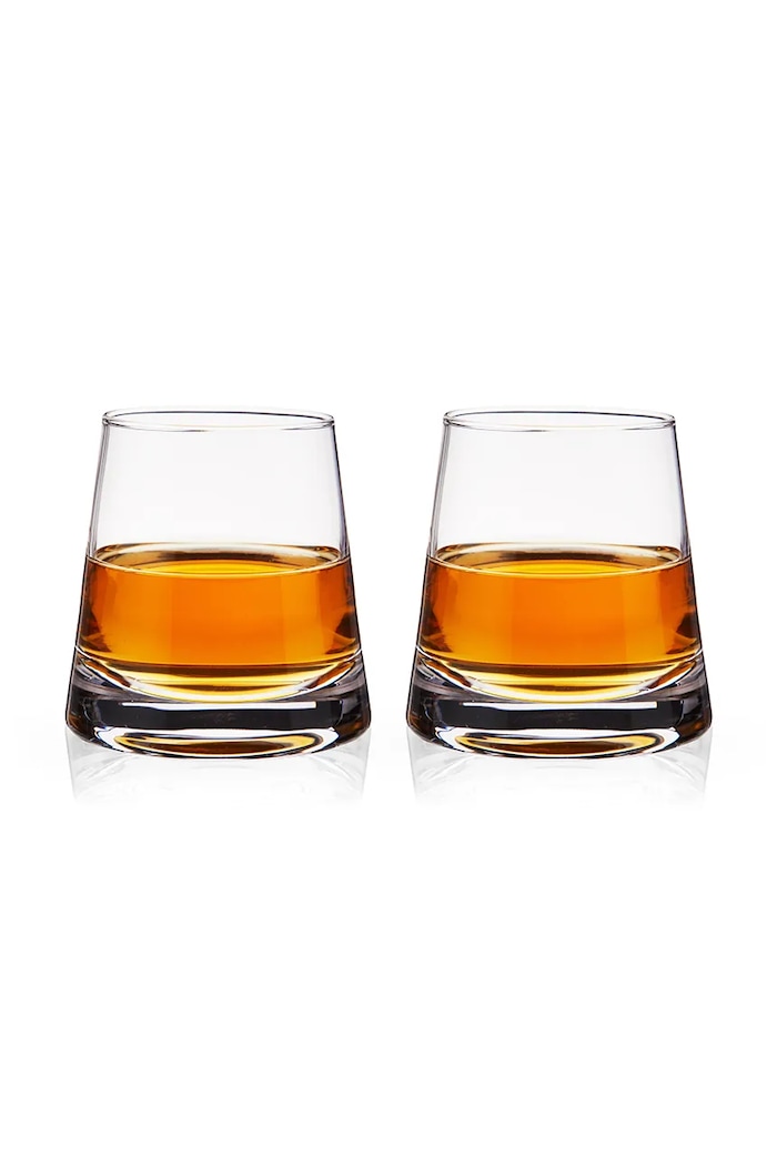 Viski zestaw szklanek do whiskey ze szkła 230 ml V10893 transparentny AA00
