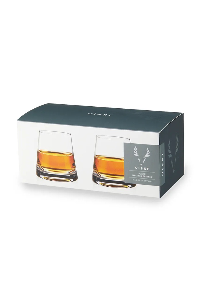 Kuchnia i bar Viski zestaw szklanek do whiskey ze szkła 230 ml V10893 transparentny