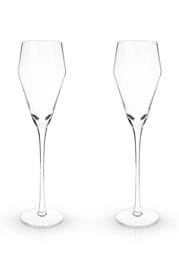 Viski zestaw kieliszków do wina ze szkła 240 ml transparentny V9426