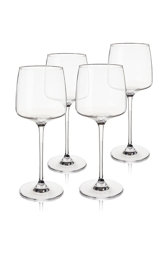 Viski zestaw kieliszków do wina ze szkła 473 ml transparentny V11378