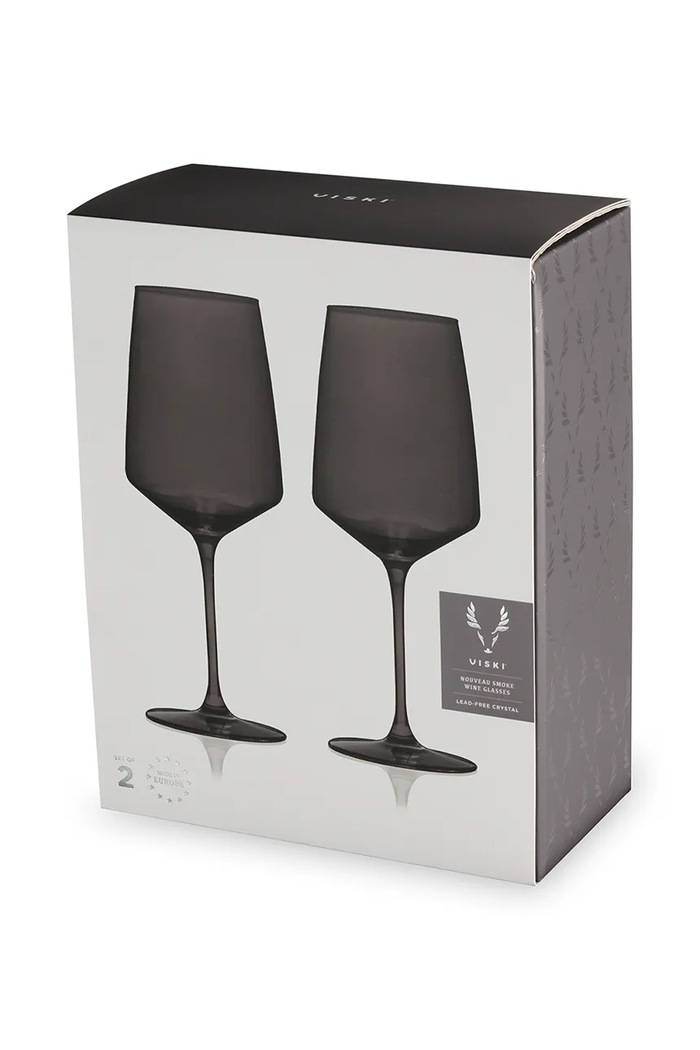 Kuchnia i bar Viski zestaw do przyrządzania koktajli ze szkła 650 ml V11267 czarny