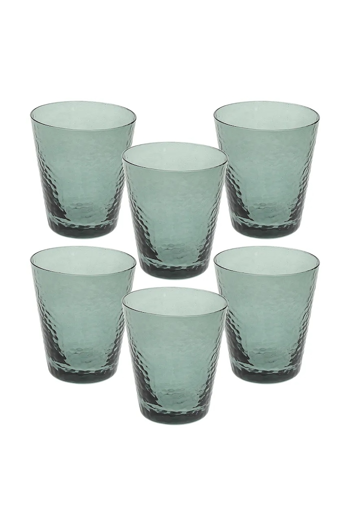 Tognana set de pahare din sticlă 330 ml turcoaz VO585V42488A