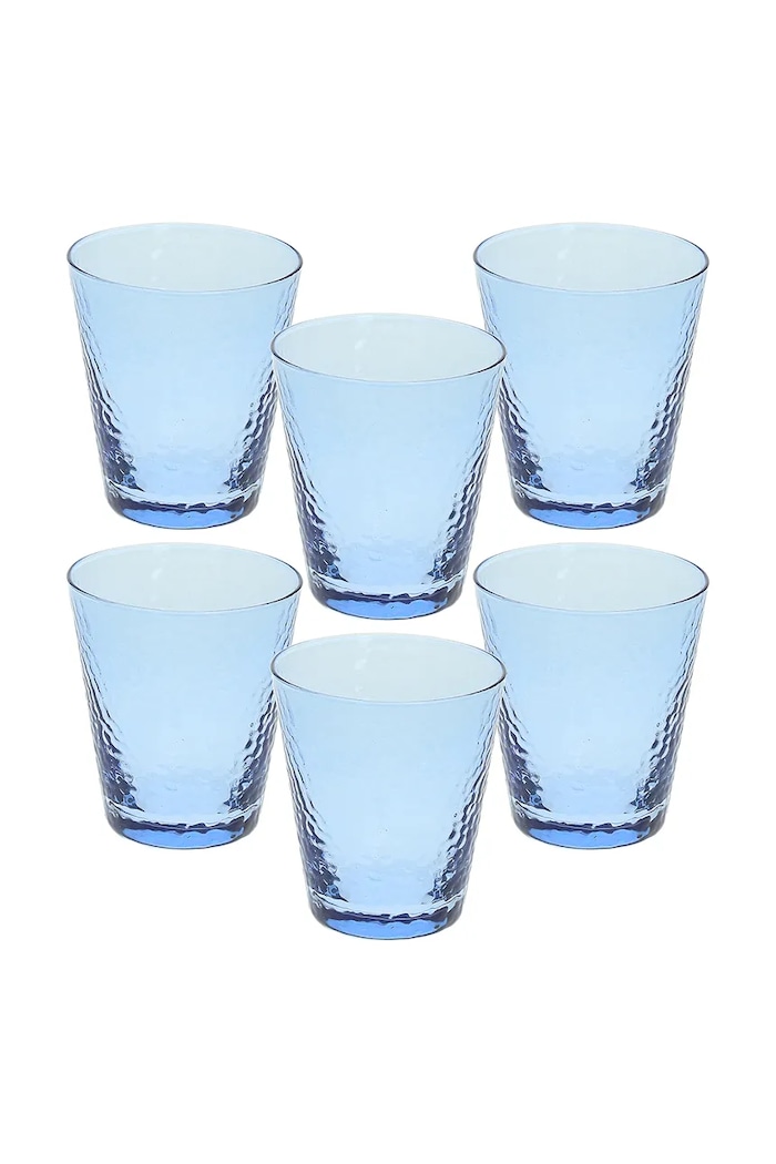 Tognana set de pahare din sticlă colorată 330 ml albastru VO585V32488A