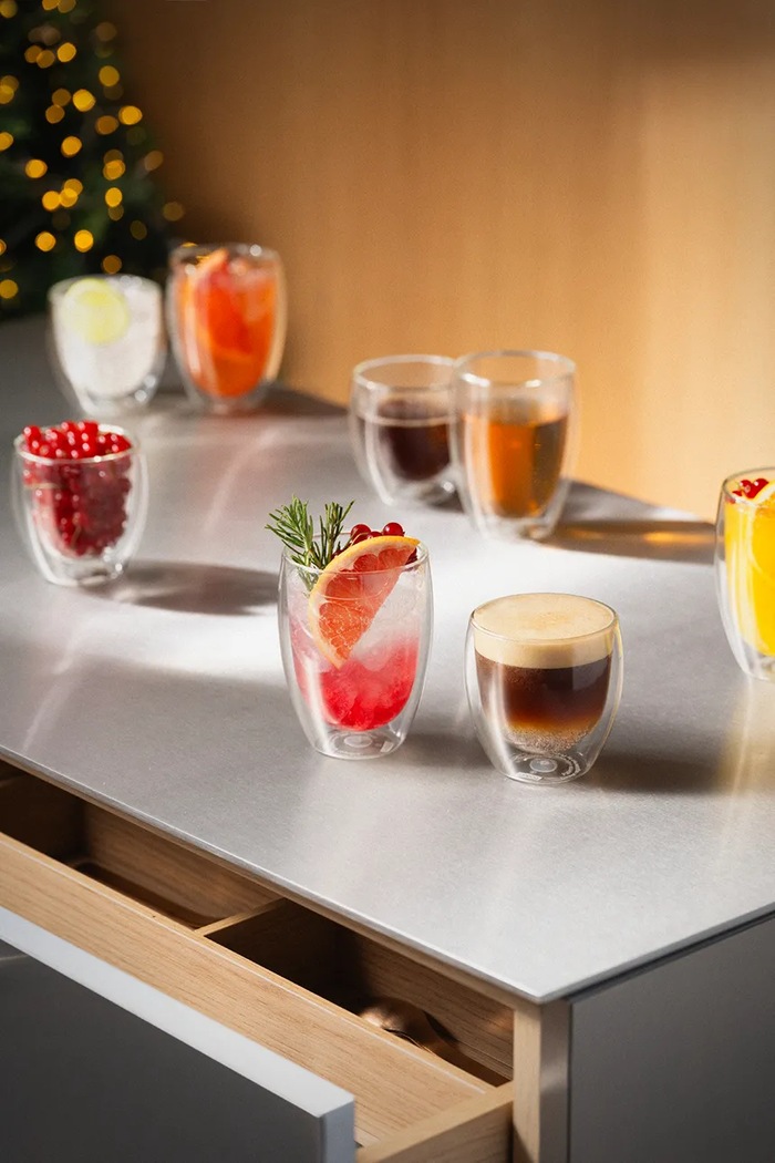 Bodum pohárkészlet boroszilikát üvegből 0,25 l 4558.10.12 áttetsző