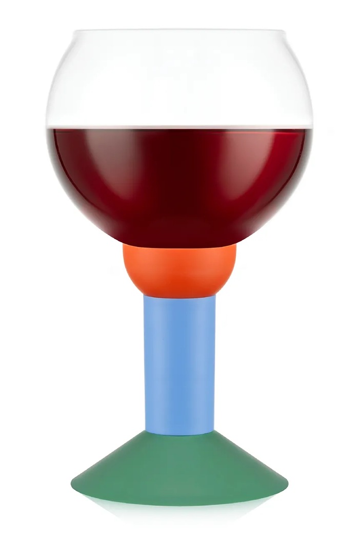 Bodum zestaw kieliszków do wina ze szkła 0,35 l 12141.556.MOMA multicolor AA00