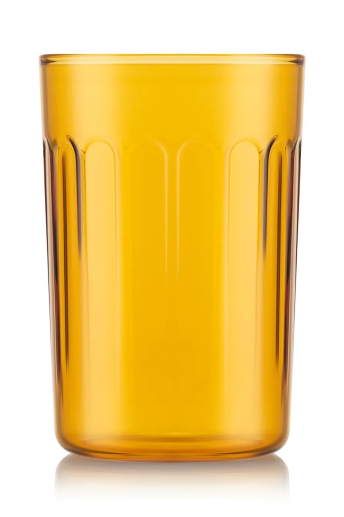 Bodum zestaw szklanek ze szkła borokrzemianowego 0,5 l 12304.571.MOMA żółty AA00