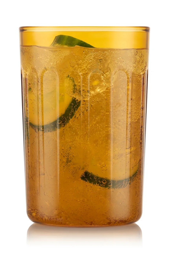 Kuchnia i bar Bodum zestaw szklanek ze szkła borokrzemianowego 0,5 l 12304.571.MOMA żółty
