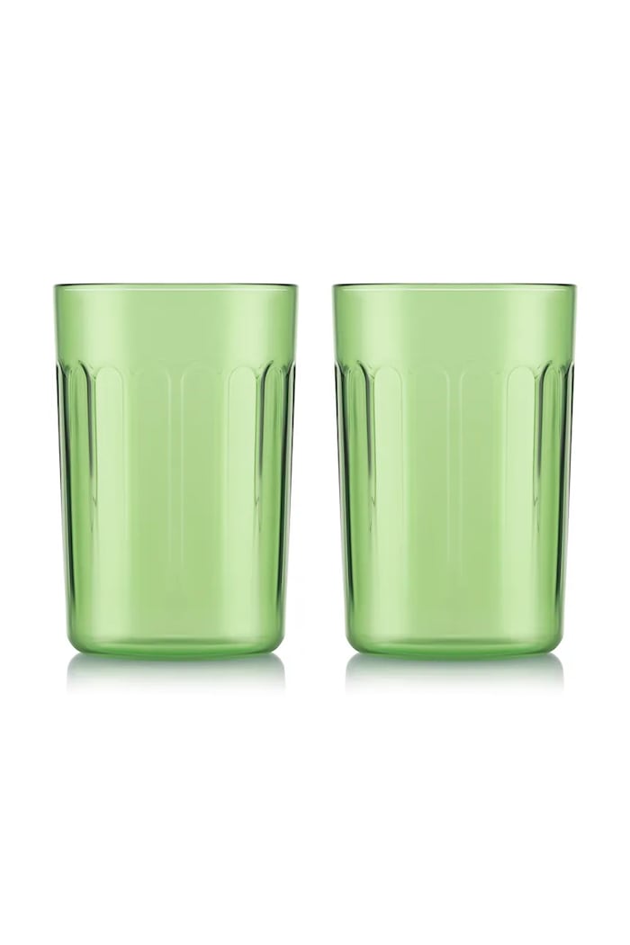 Bodum zestaw szklanek ze szkła borokrzemianowego 0,5 l zielony 12304.568.MOMA