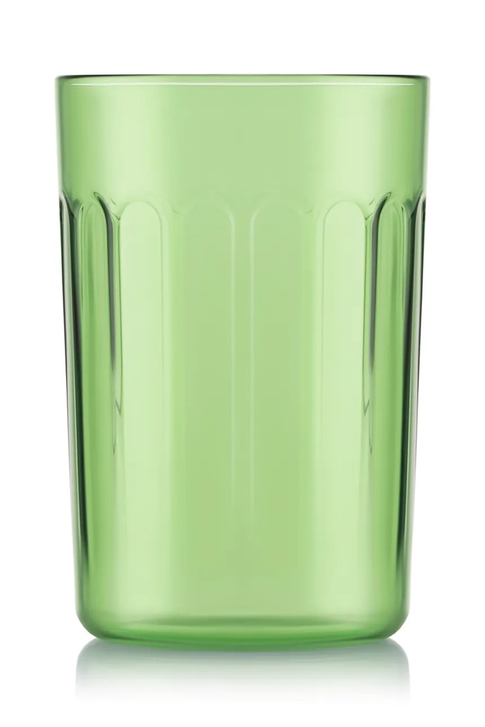 Bodum zestaw szklanek ze szkła borokrzemianowego 0,5 l 12304.568.MOMA zielony AA00
