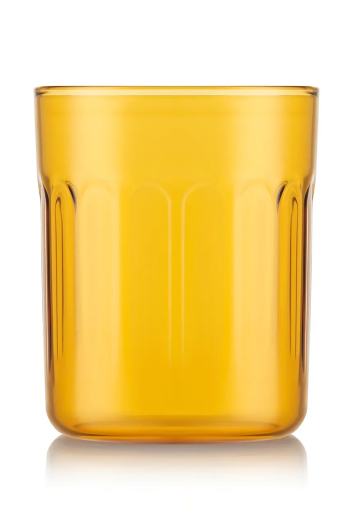 Bodum zestaw szklanek ze szkła borokrzemianowego 0,35 l 12300.571.MOMA żółty AA00