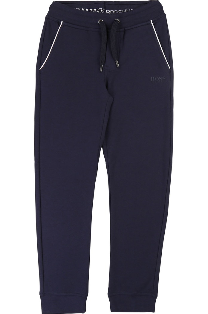 BOSS Pantaloni copii 104-110 cm bleumarin J24P02