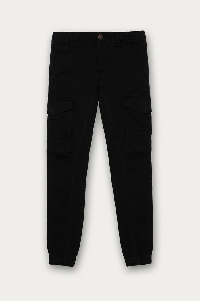 Jack & Jones - Дитячі штани 128-176 cm тканина чорний 12151646