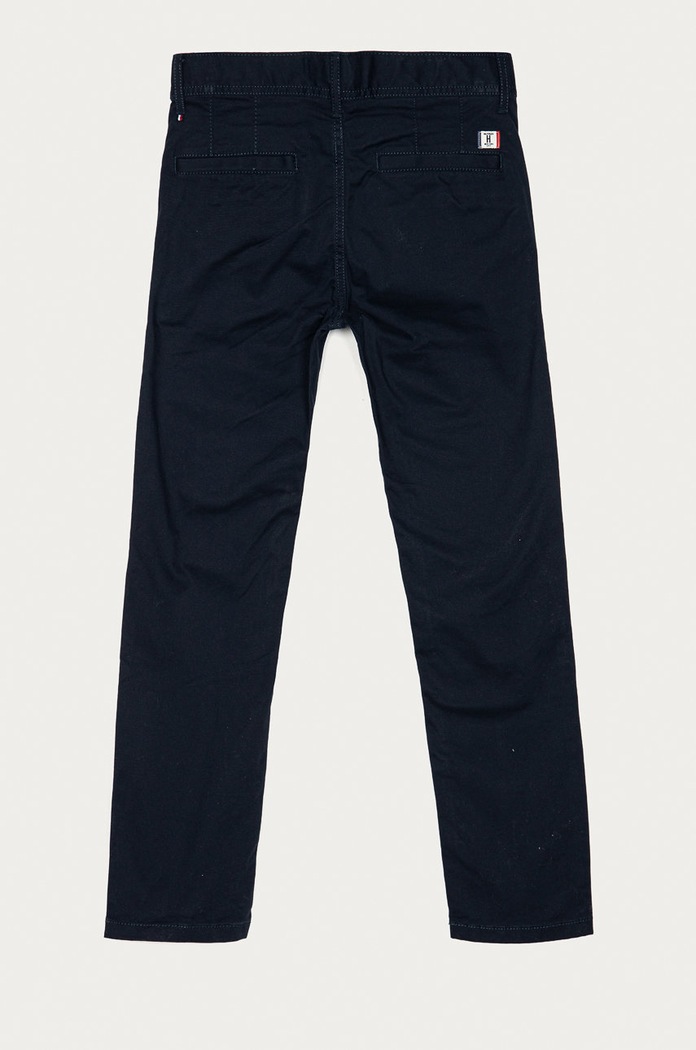 CHLAPEC Dětské kalhoty Tommy Hilfiger KB0KB03972 námořnická modř