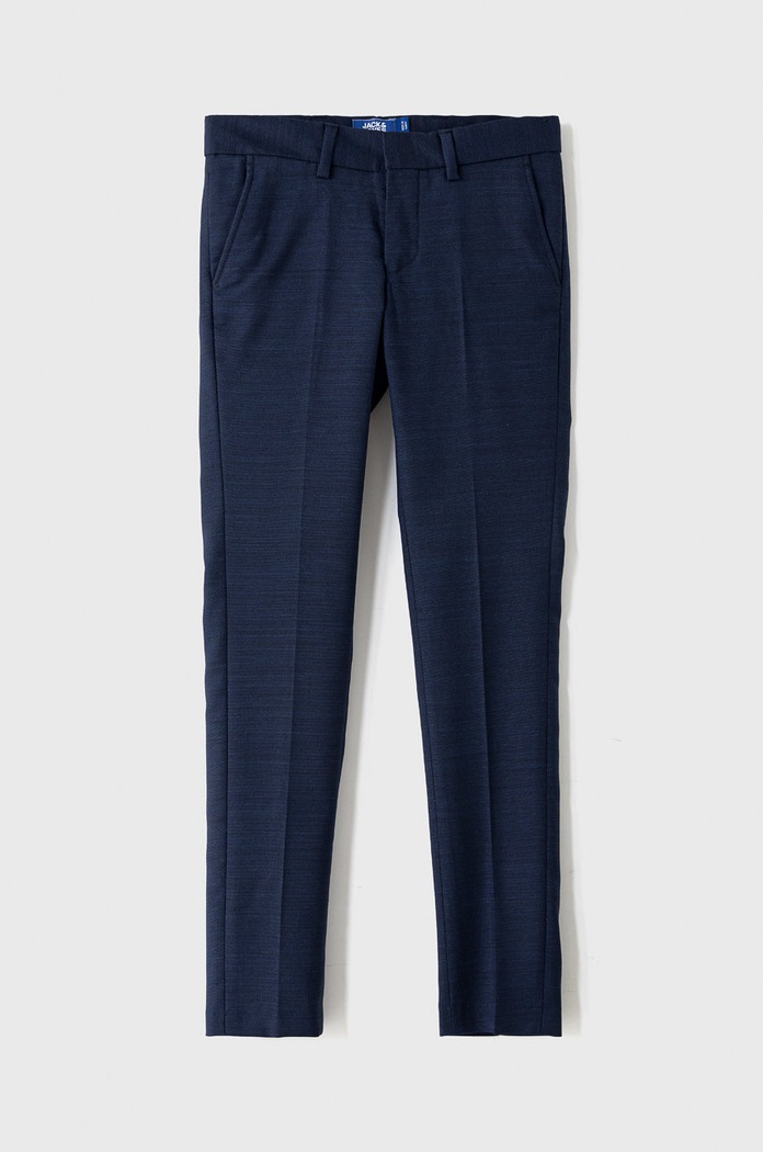 Detské nohavice Jack & Jones s elastanom tmavomodrá 12182246