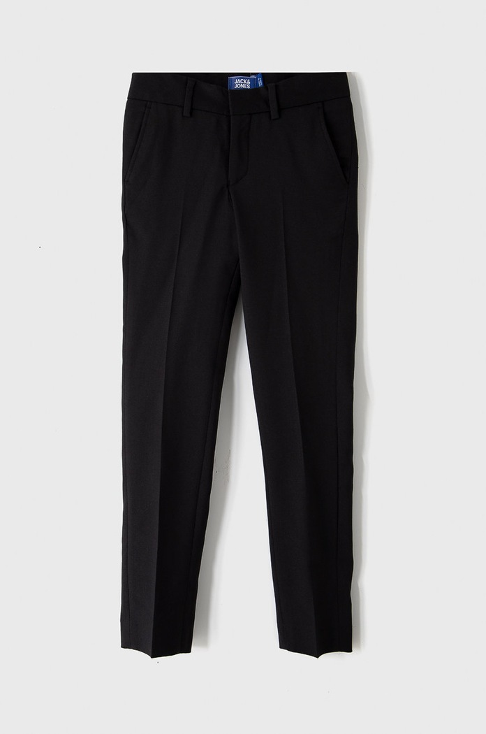 Detské nohavice Jack & Jones s elastanom čierna 12182246